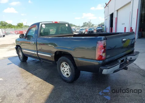 2003 Chevrolet Silverado 1500 Work Truck from USA, damaged, VIN 1GCEC14X53Z178884